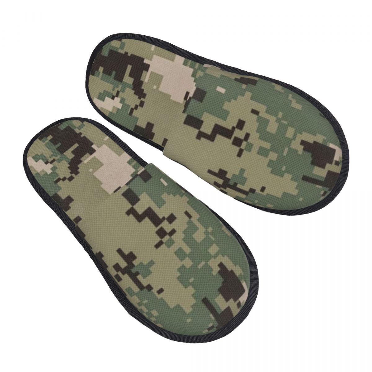 Men Shoes For Winter - NWU Green Digital Camo Camouflage Cozy