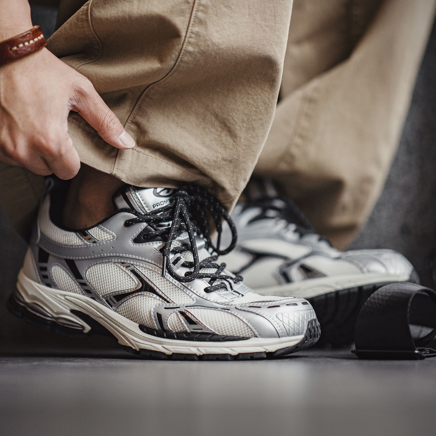 Men Shoes Joggers - Maden Men's Chunky Sneakers Thick Sole