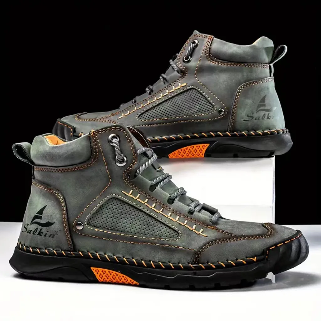 Men'S Shoes Hoka Sale - Men's Hand-stitched Boots Plus-size Casual Shoes