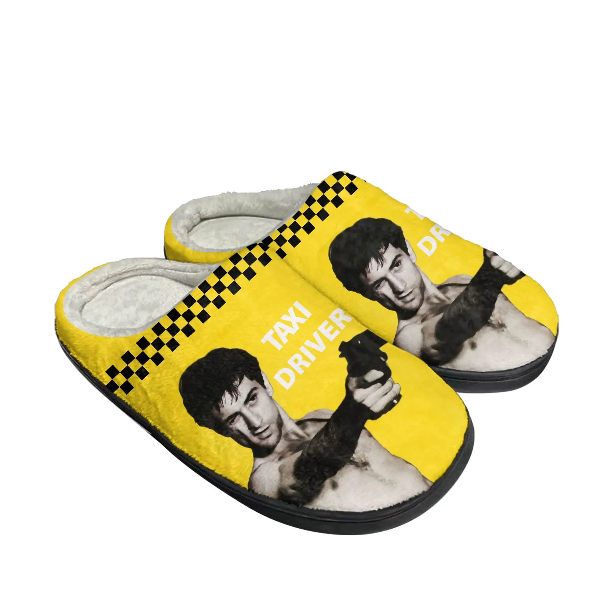 Men Shoes For Winter - Taxi Driver Movie Home Cotton Slippers,