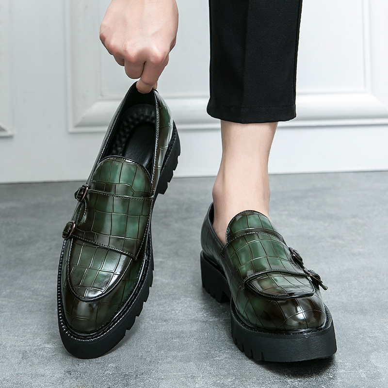 Men'S Shoes For Suits - Brand Fashionable Casual Leather Shoes Men