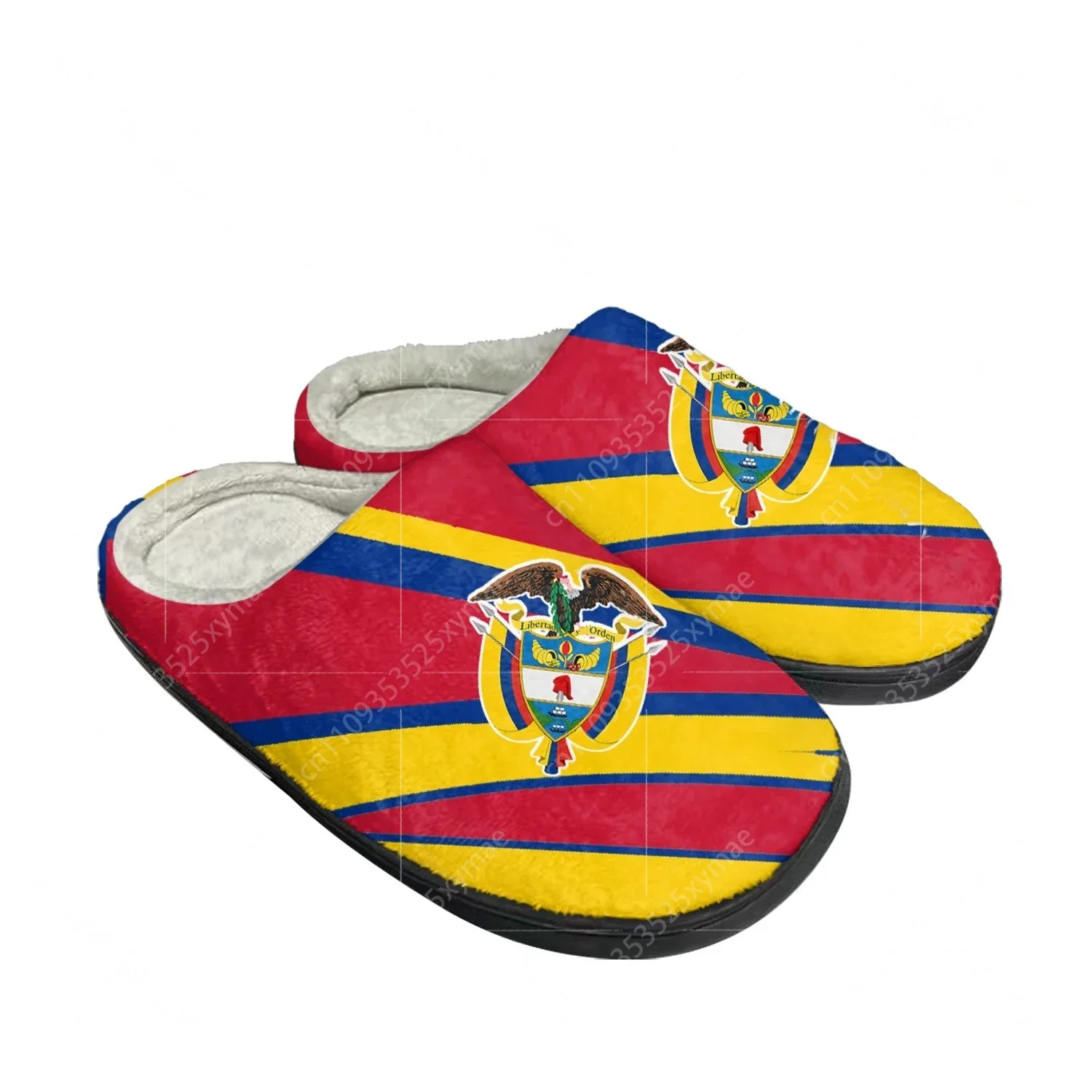 Men'S Shoes Hoka Sale - Colombia Flag Bogota Home Cotton Slippers
