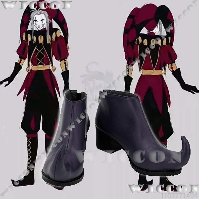 Men'S Shoes For Suits - Freak Circus Pierrot Cosplay Shoes Clown