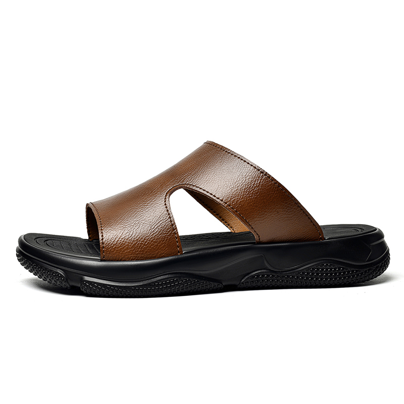 Men's Leather Slide Sandals No - Men'S Shoes Hugo Boss avaliação e preço