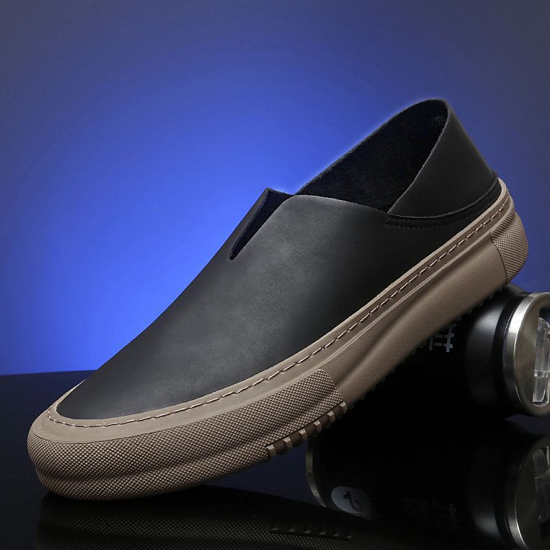 Genuine Leather Loafers Shoes  - Men'S Shoes For Suits avaliação e preço
