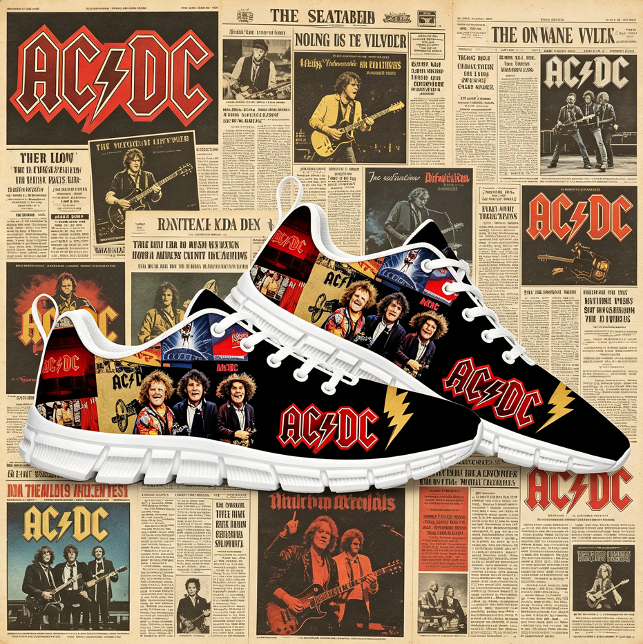 AC Rock Band DC Custom Printed - Men'S Shoes Dc avaliação e preço