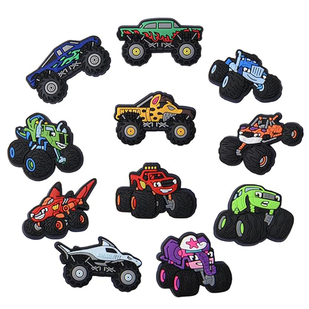 11Pcs Cars Cartoon Shoe Charms - Men'S Shoes Crocs avaliação e preço