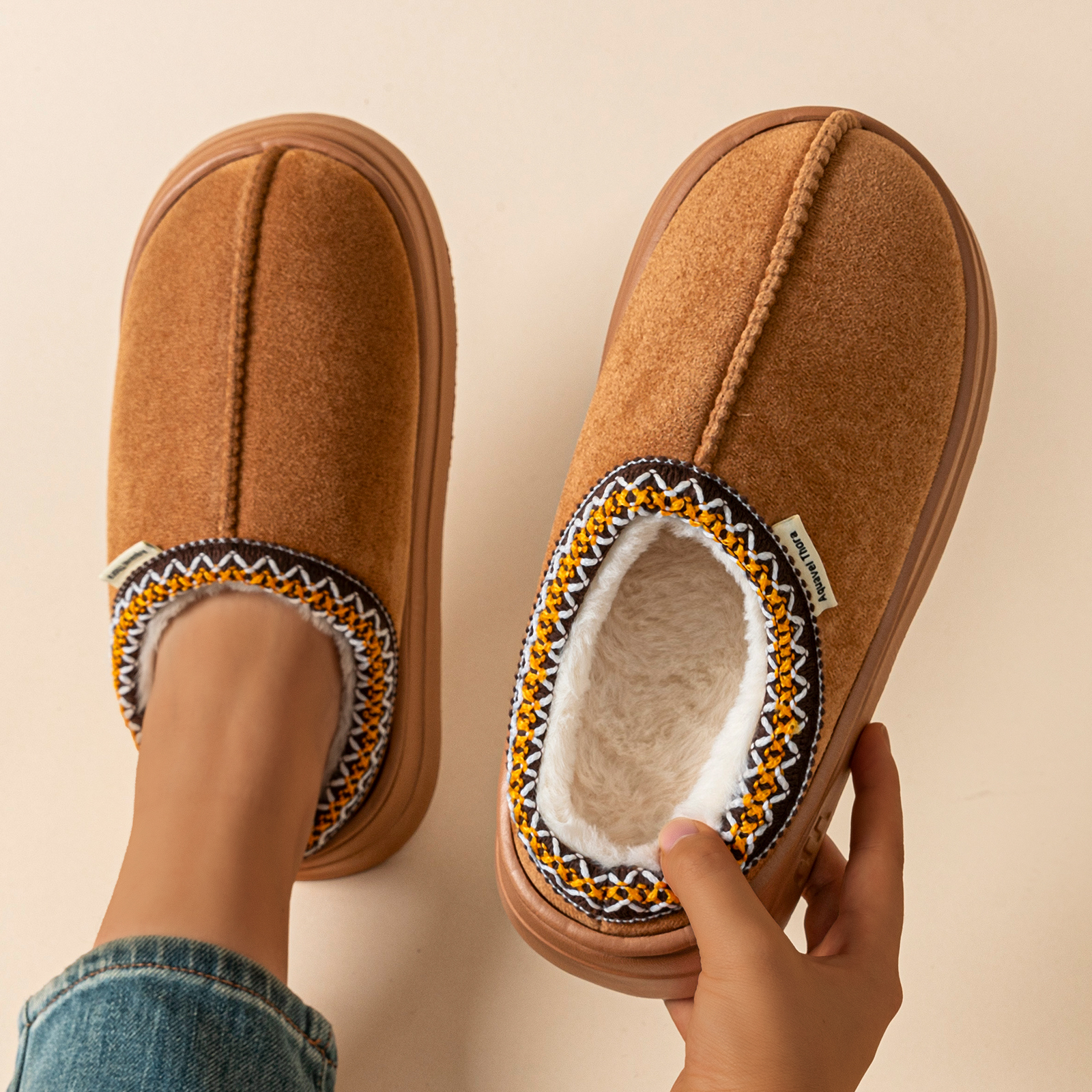 Winter Anti-slip Women's Soft  - Men'S Shoes Slip On avaliação e preço