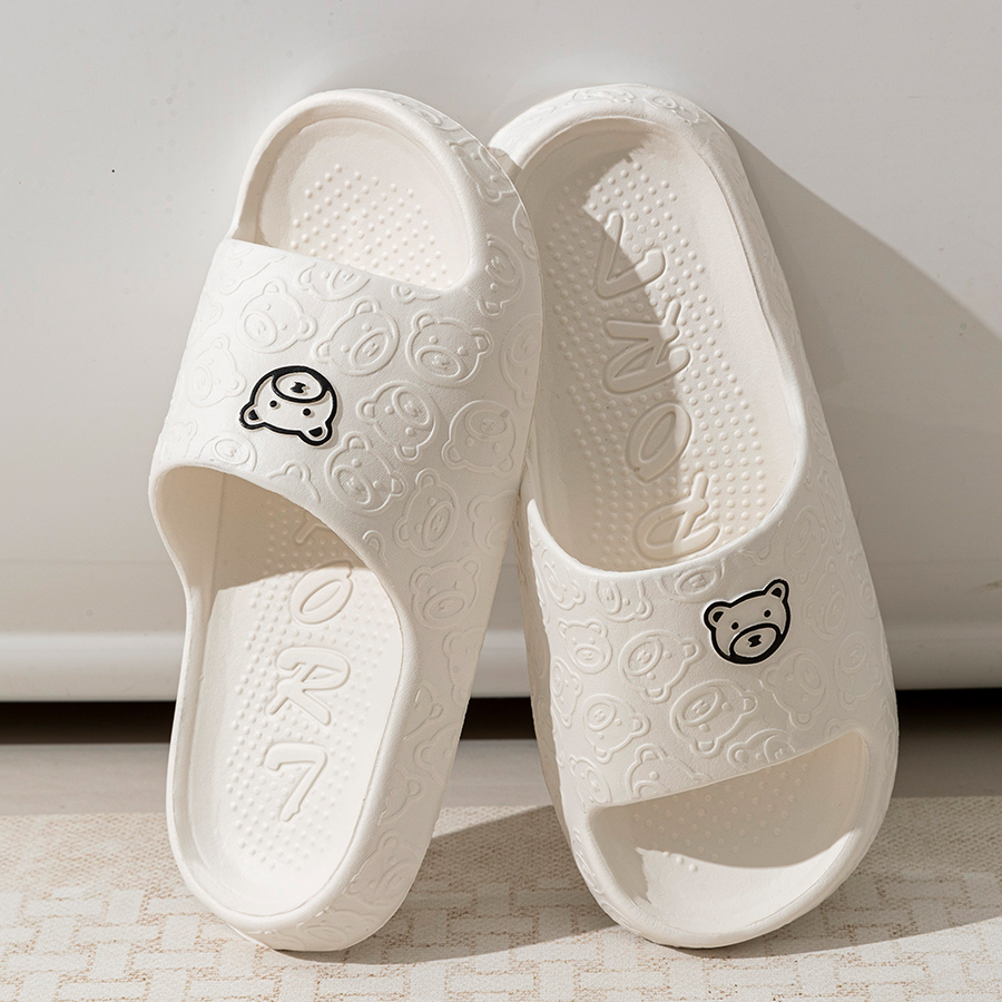 Printting Cute Bear Women Slip - Men'S Shoes Slip On avaliação e preço