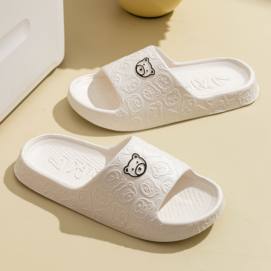 Printting Cute Bear Women Slip - Men'S Shoes Slip On avaliação e preço