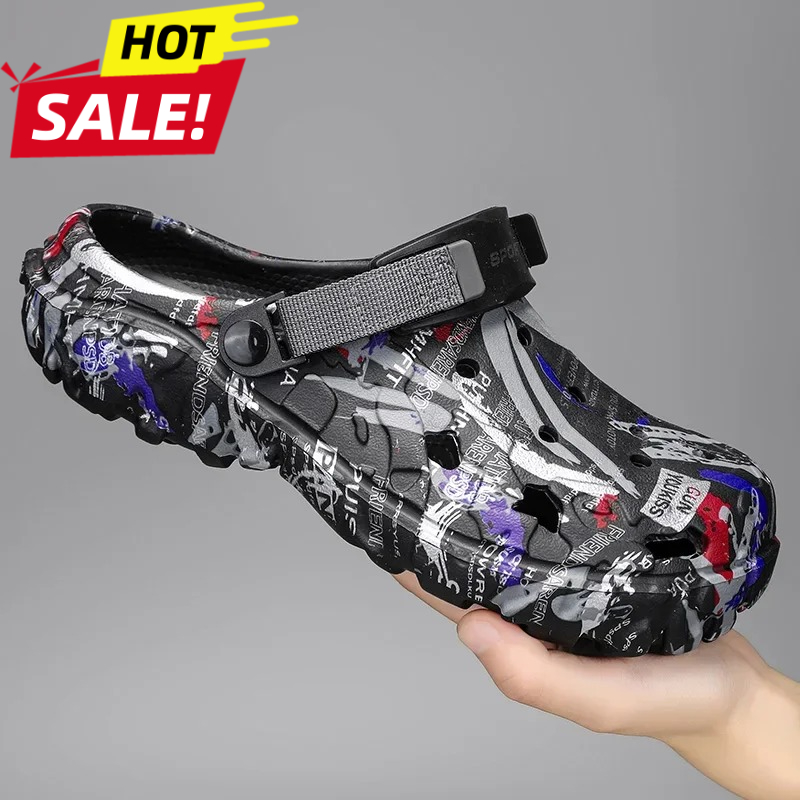 2026 Summer Men Sandals Clogs  - Men'S Shoes Crocs avaliação e preço