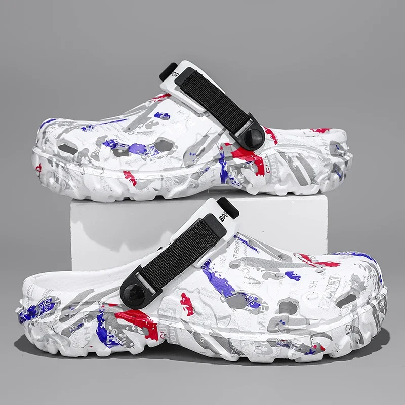 2026 Summer Men Sandals Clogs  - Men'S Shoes Crocs avaliação e preço