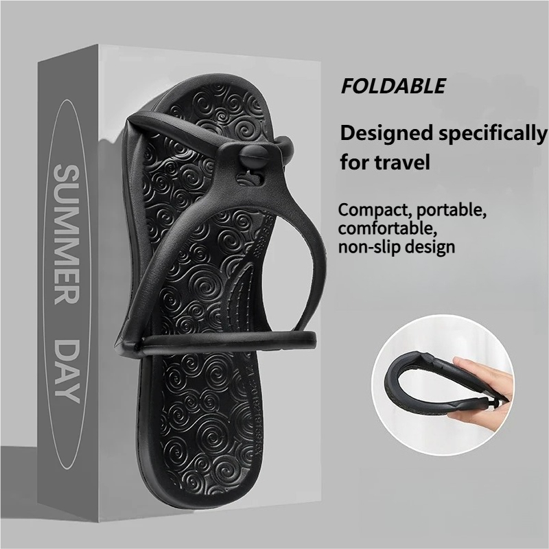 Upgraded Foldable Travel Slipp - Men'S Shoes Slip On avaliação e preço