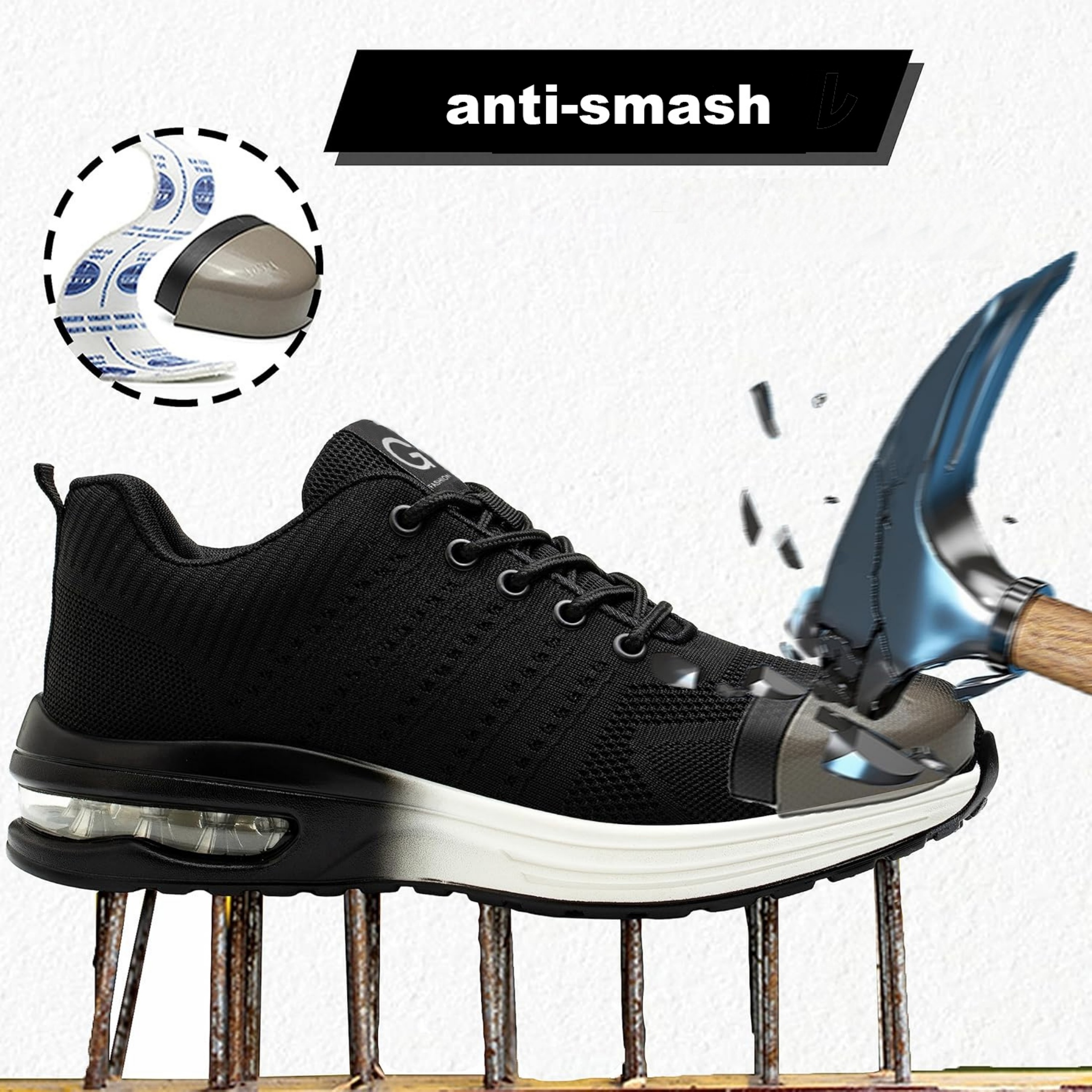 Indestructible Safety Shoes Fo - Men'S Shoes Hoka Sale avaliação e preço