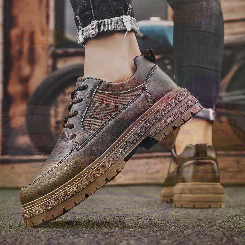 Dark Natural Leather Fashion T - Men Shoes Eu To Us avaliação e preço