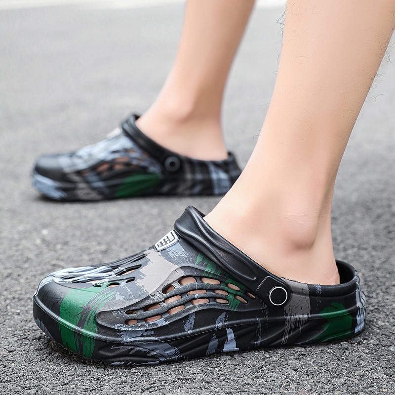 Men's Summer Camouflage Graffi - Men'S Shoes Crocs avaliação e preço