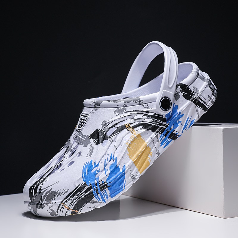 Men's Summer Camouflage Graffi - Men'S Shoes Crocs avaliação e preço