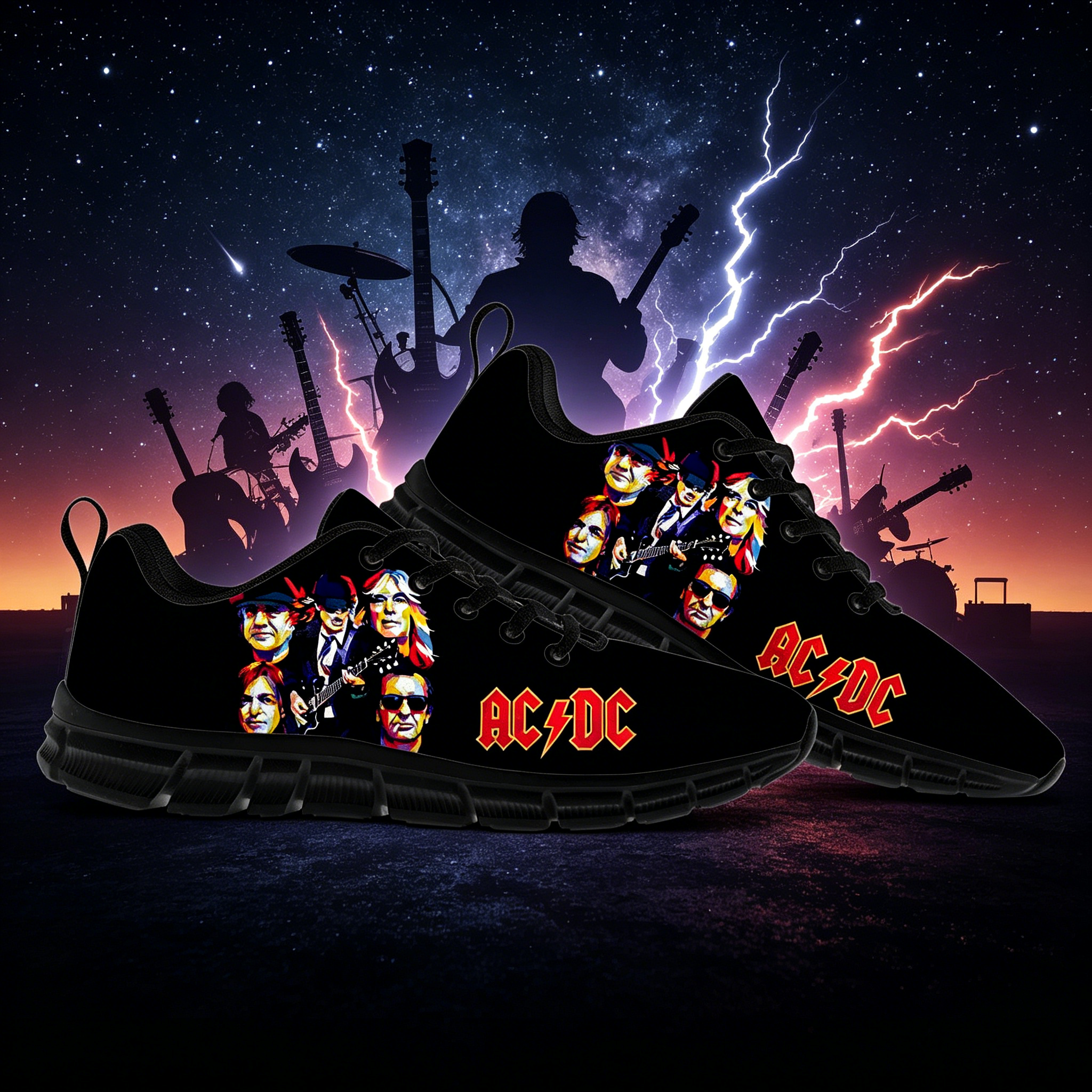 AC Rock Band DC Theme Sneakers - Men'S Shoes Dc avaliação e preço