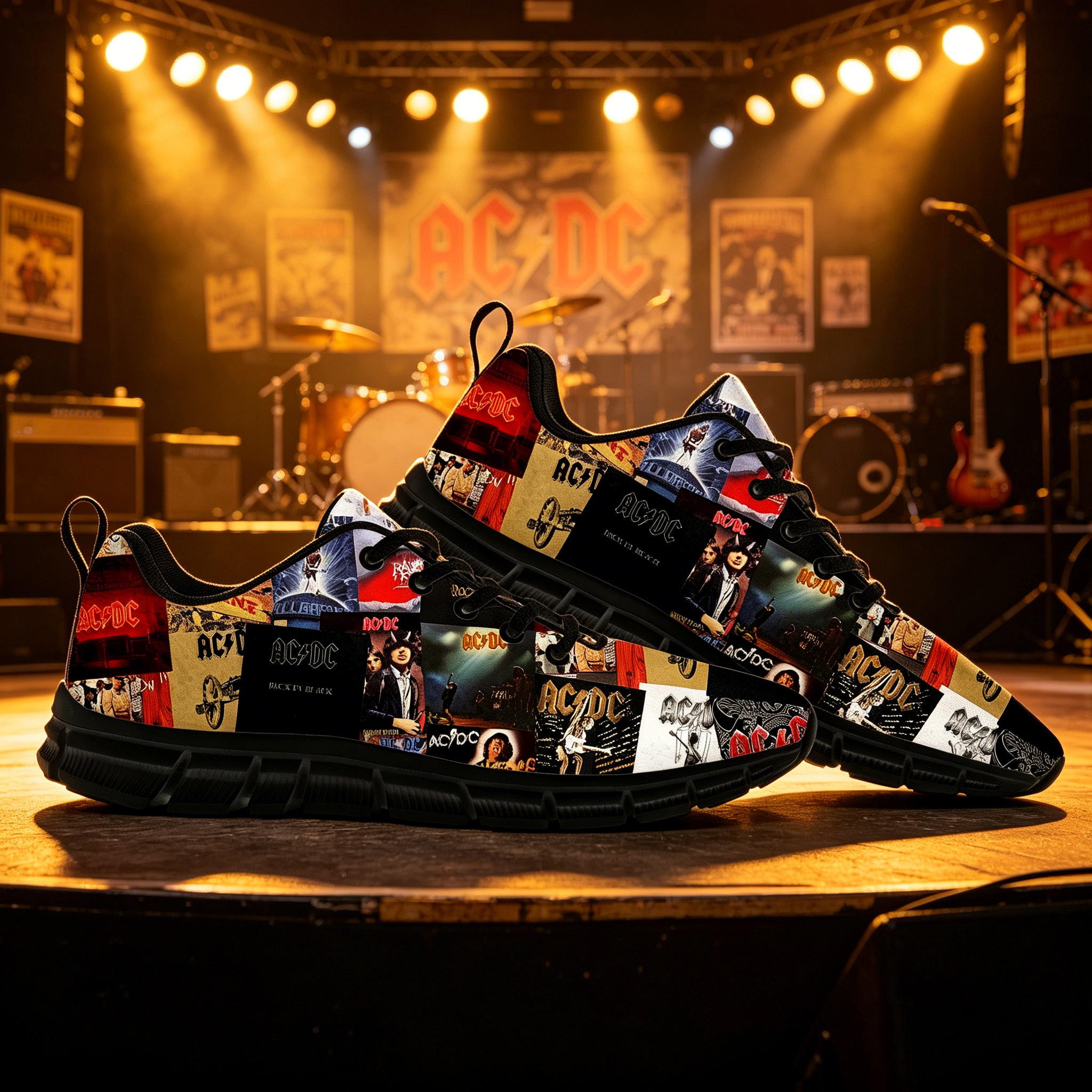 AC Rock Band DC Theme Sneakers - Men'S Shoes Dc avaliação e preço