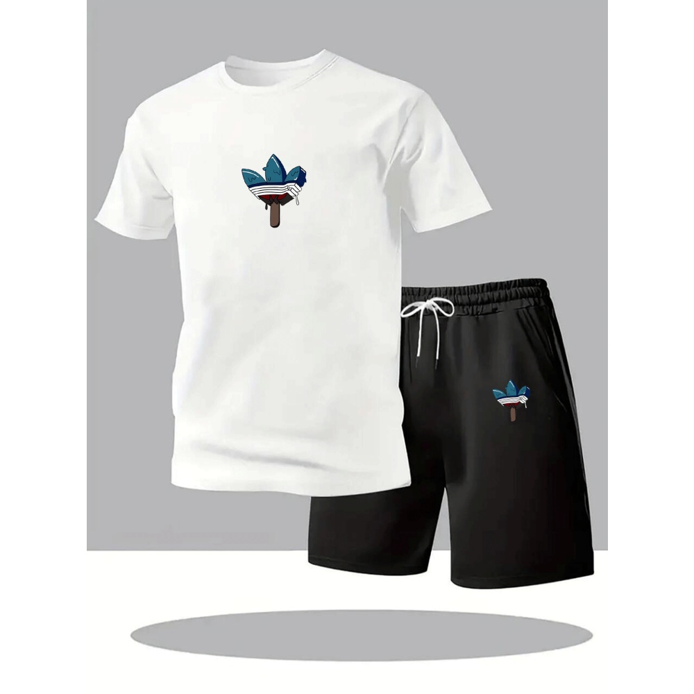 Summer Men's Sets Fashion Trac - Men Shoes Joggers avaliação e preço