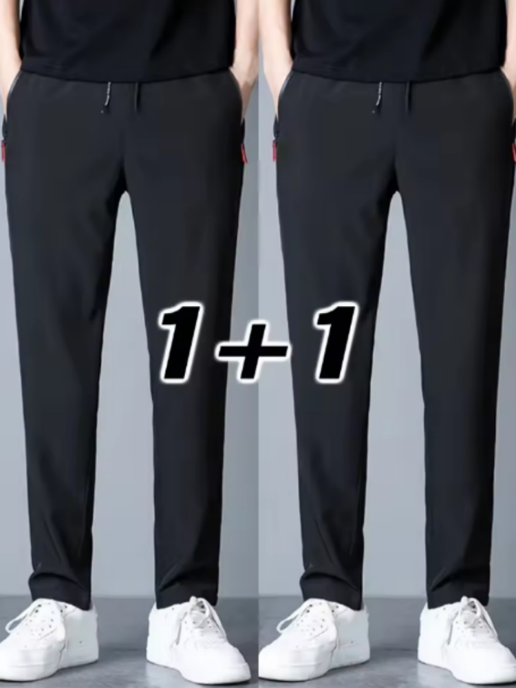 2 Pieces Men's Casual Pants St - Men Shoes Joggers avaliação e preço