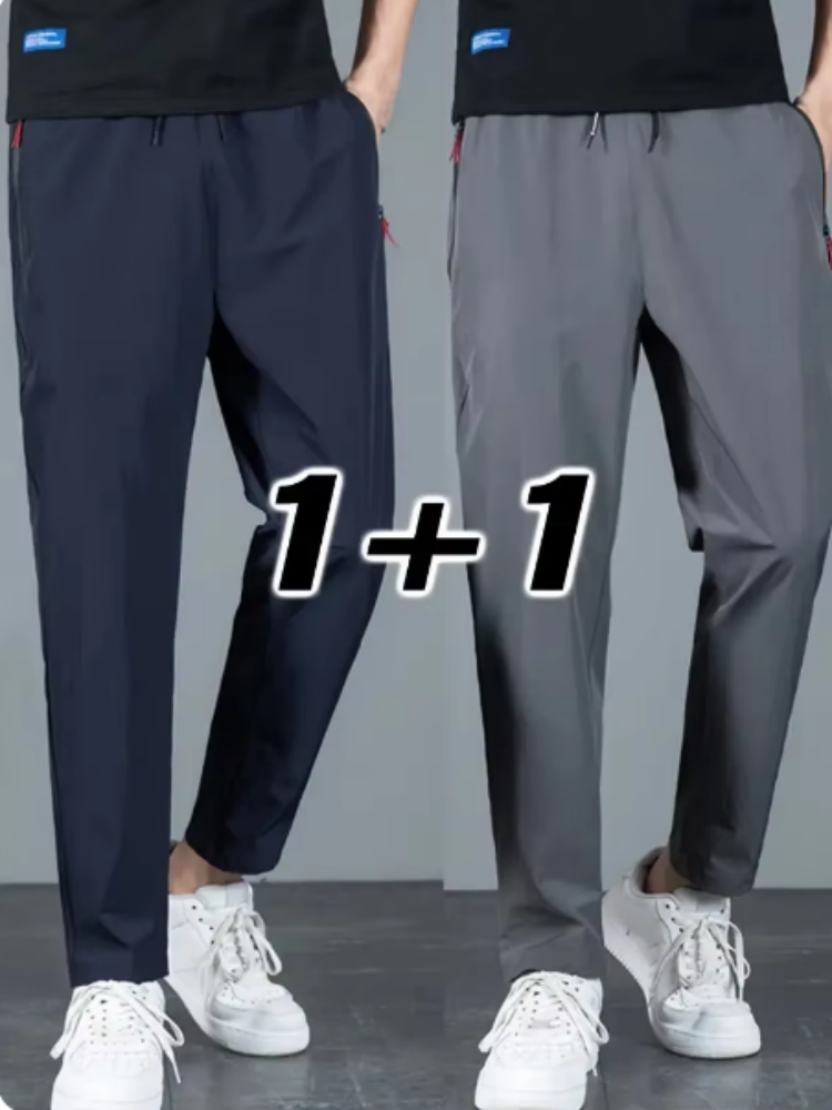 2 Pieces Men's Casual Pants St - Men Shoes Joggers avaliação e preço