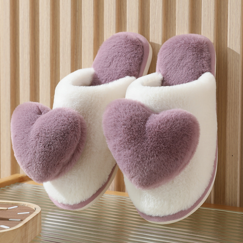 Winter Warm Heart Pattern Cott - Men Shoes For Winter avaliação e preço