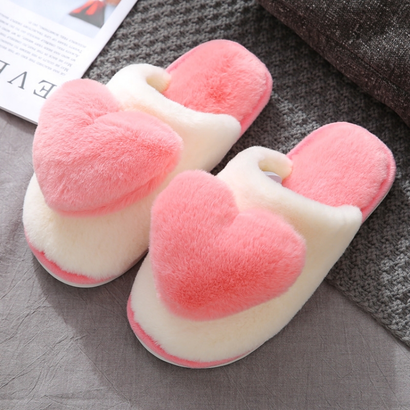 Winter Warm Heart Pattern Cott - Men Shoes For Winter avaliação e preço