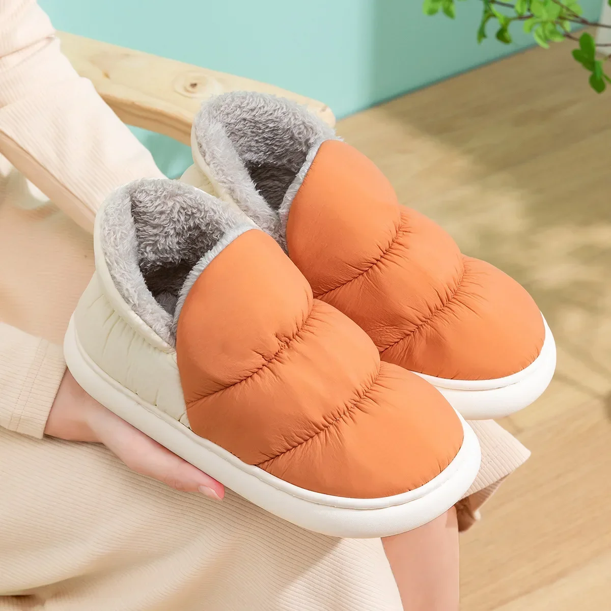 Women Men Slippers Winter Down - Men Shoes For Winter avaliação e preço