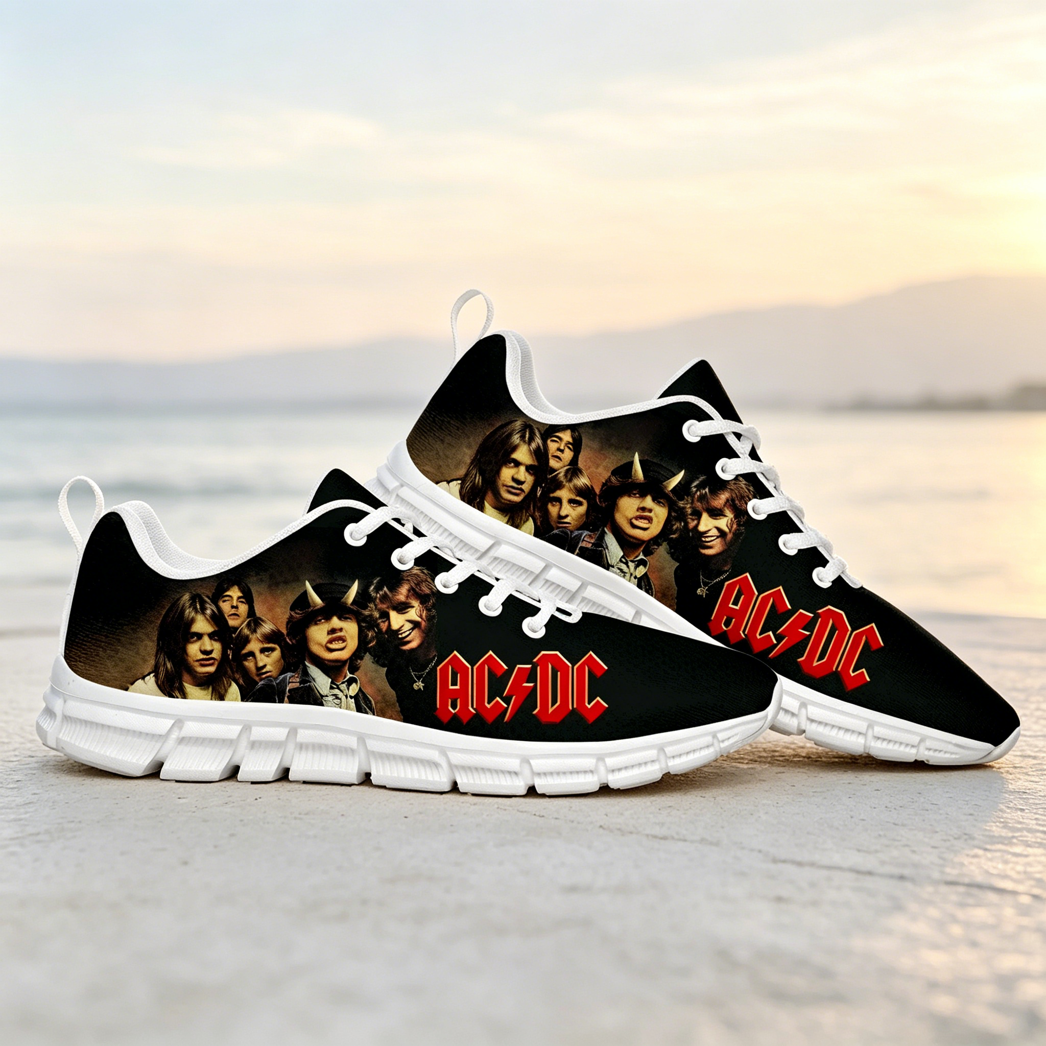 AC/DC Rock Music Sneakers Men  - Men'S Shoes Dc avaliação e preço