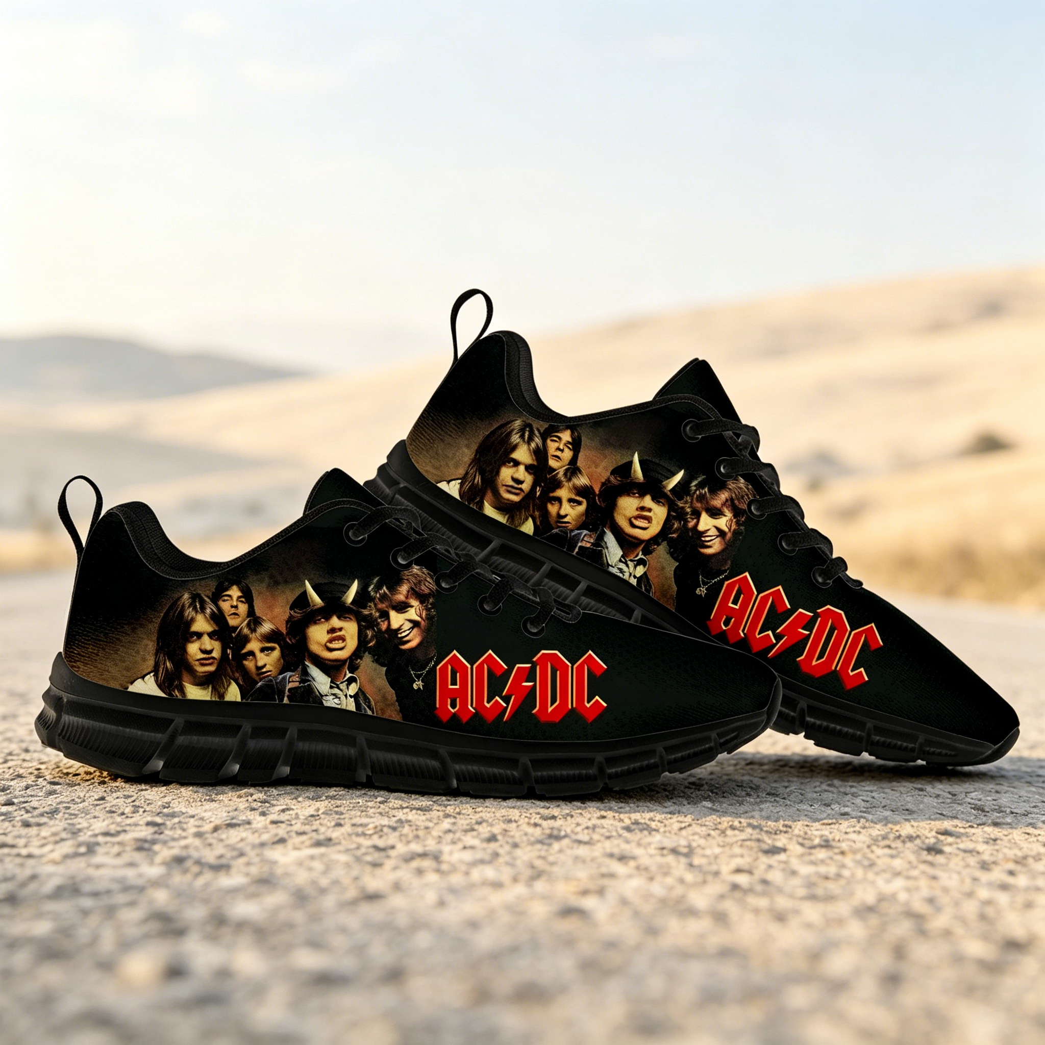 AC/DC Rock Music Sneakers Men  - Men'S Shoes Dc avaliação e preço
