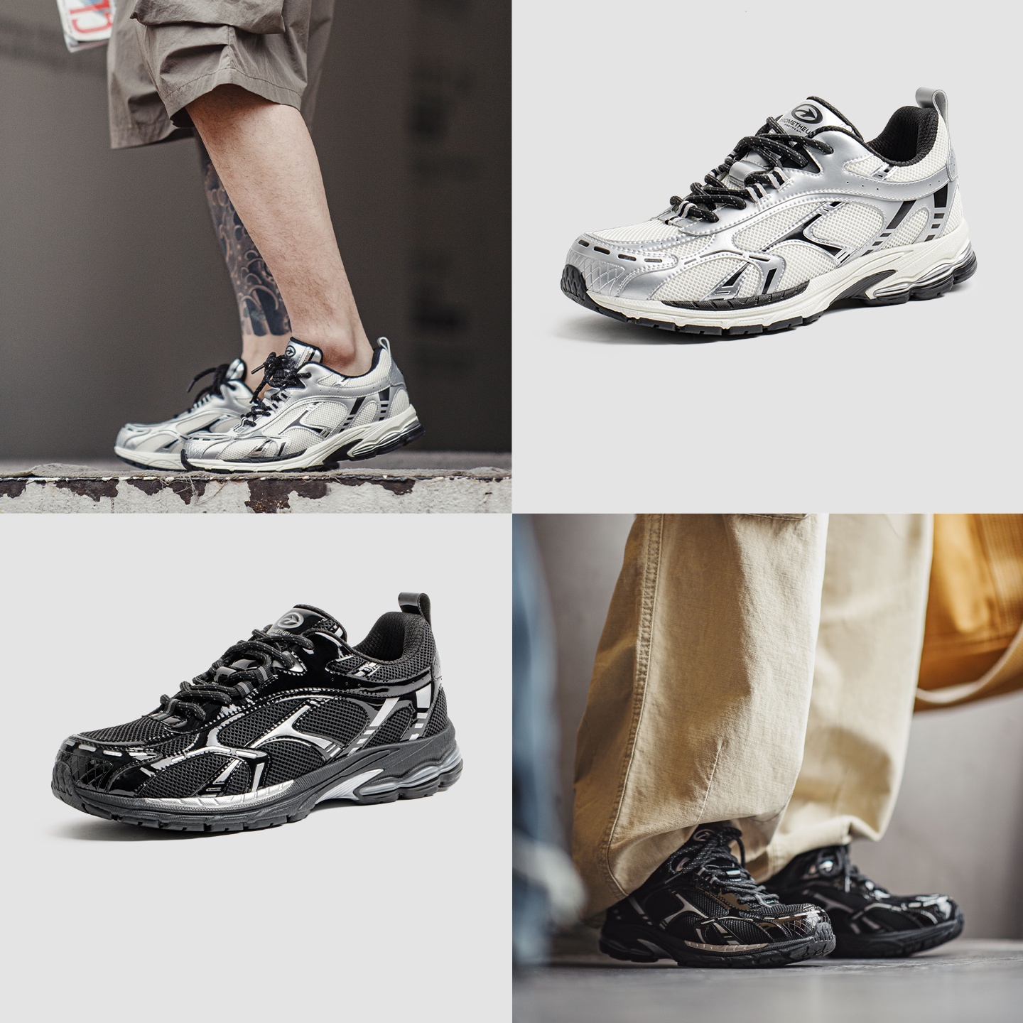 Maden Men's Chunky Sneakers Th - Men Shoes Joggers avaliação e preço