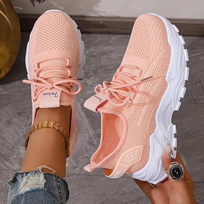 Breathable Knit Sneakers Fashi - Men'S Shoes Hoka Sale avaliação e preço