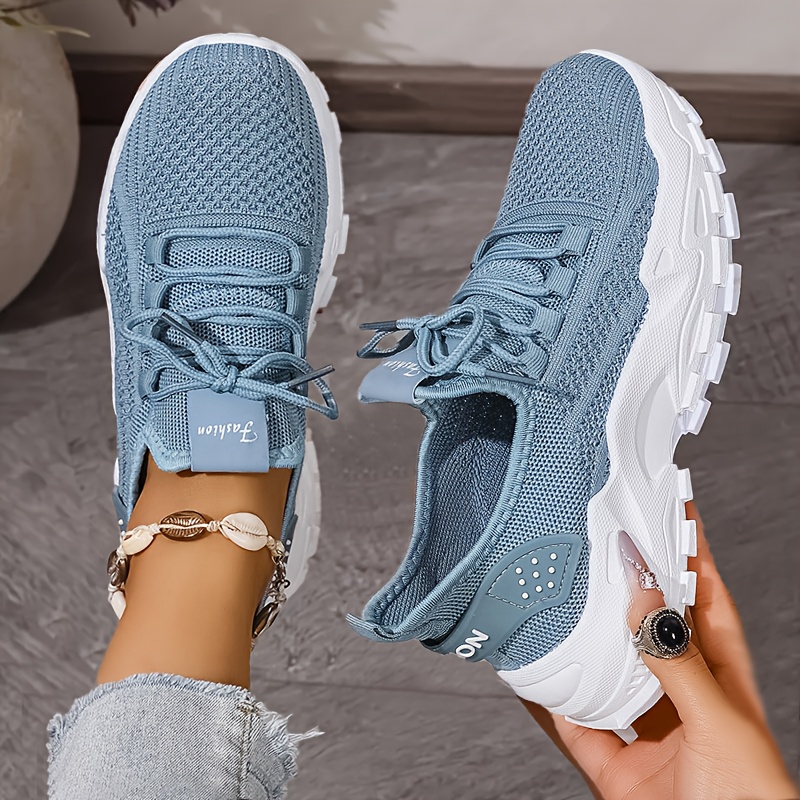 Breathable Knit Sneakers Fashi - Men'S Shoes Hoka Sale avaliação e preço