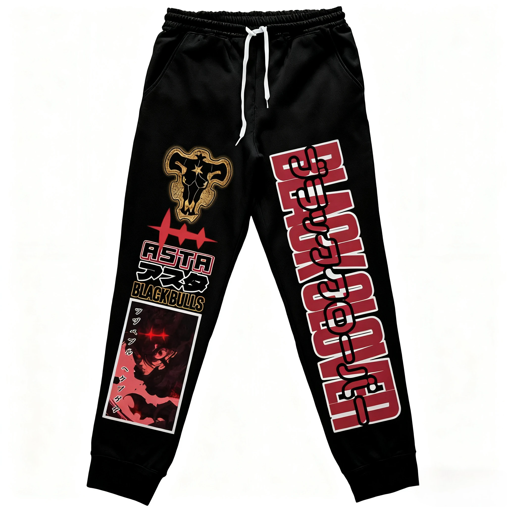 New Black Clover Anime Men Swe - Men Shoes Joggers avaliação e preço