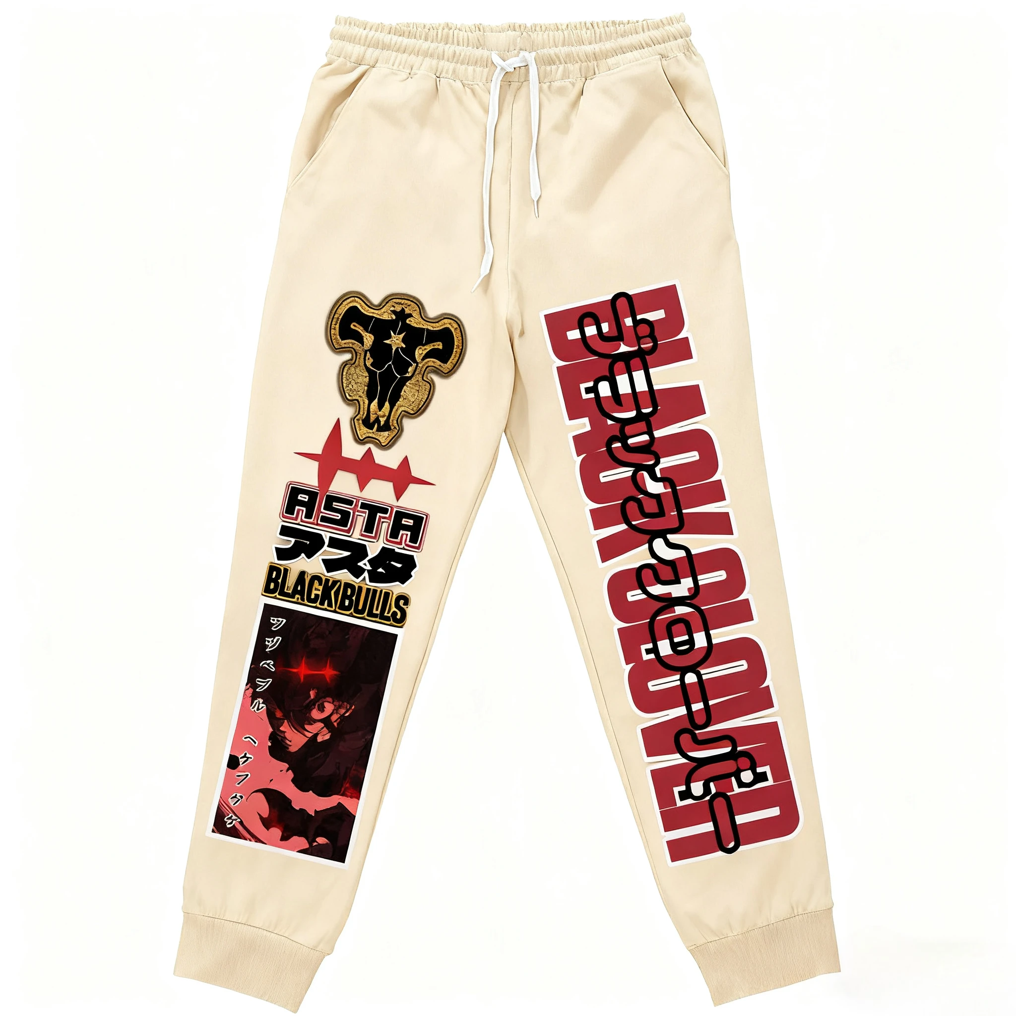 New Black Clover Anime Men Swe - Men Shoes Joggers avaliação e preço