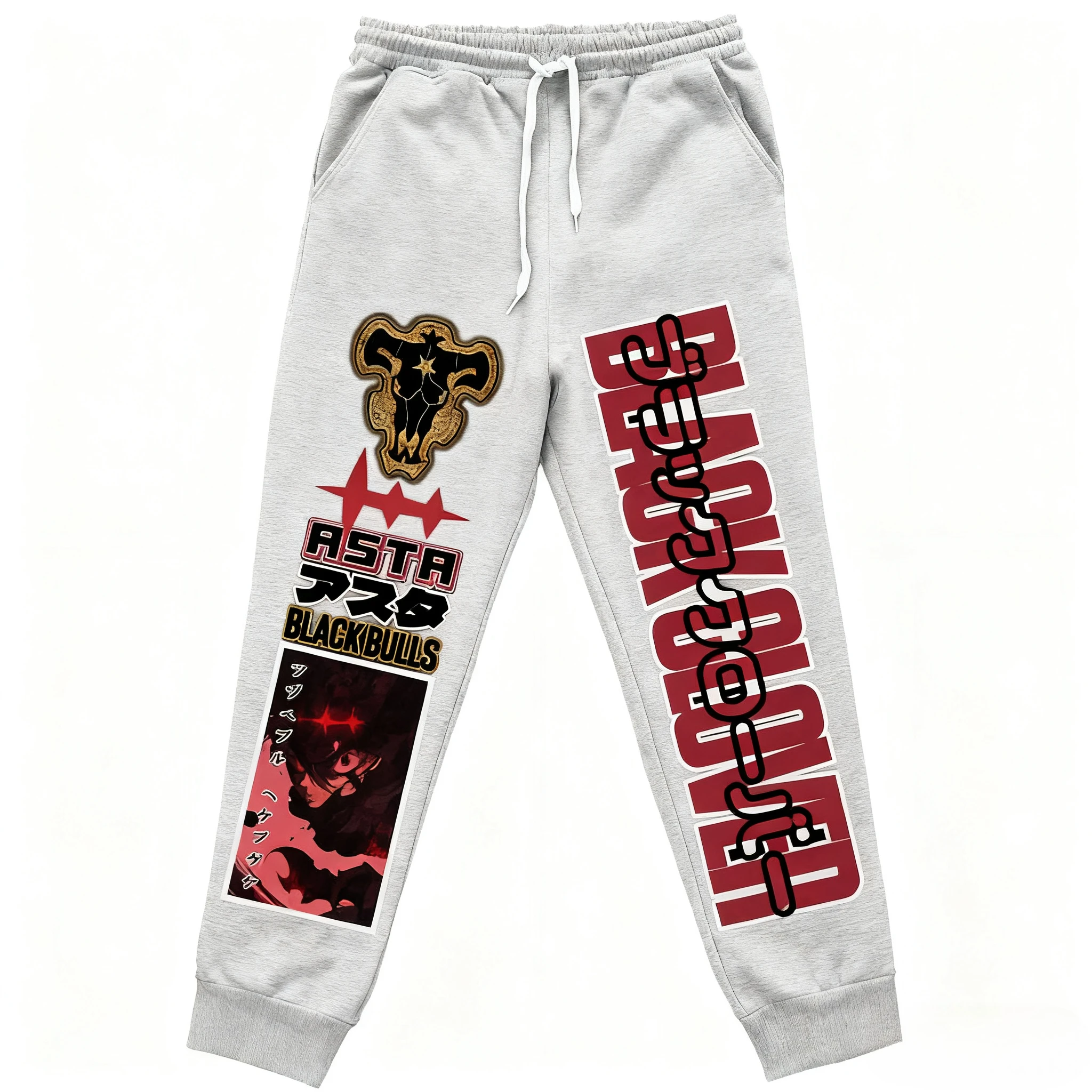 New Black Clover Anime Men Swe - Men Shoes Joggers avaliação e preço