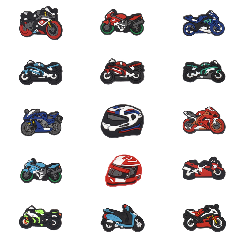 Motorcycles Shoe Charms for Cr - Men'S Shoes Crocs avaliação e preço