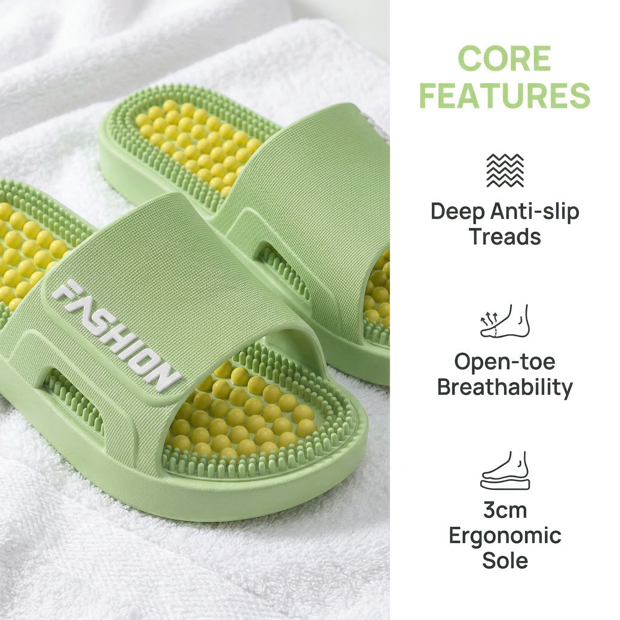 Women Men Acupressure Massage  - Men'S Shoes Slip On avaliação e preço
