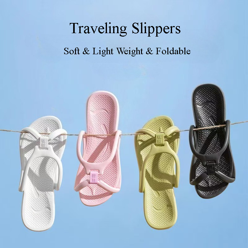Foldable Travel Slippers Unise - Men'S Shoes Slip On avaliação e preço