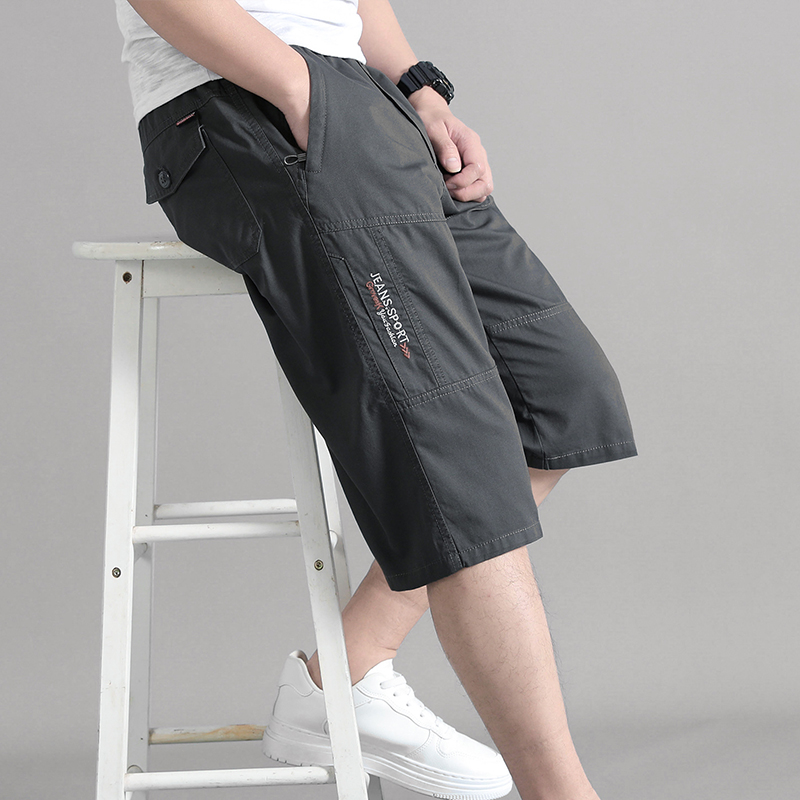 Zipper Pocket Workwear Shorts  - Men Shoes Joggers avaliação e preço