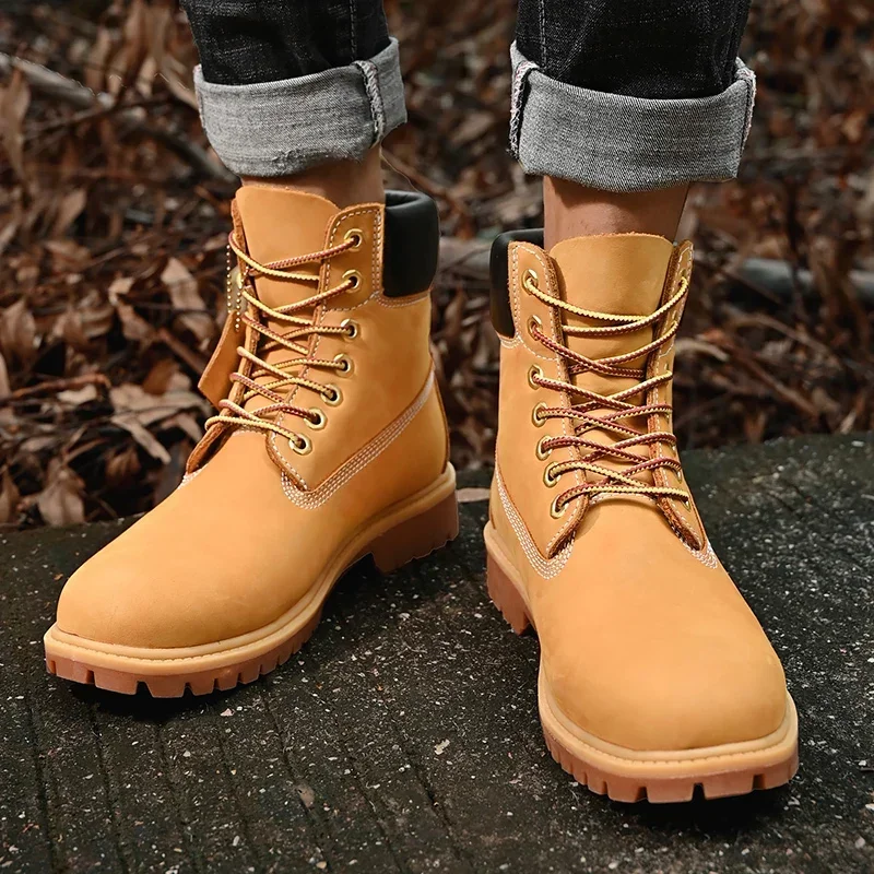 Boots Men High Top Boots High  - Men'S Shoes Hoka Sale avaliação e preço